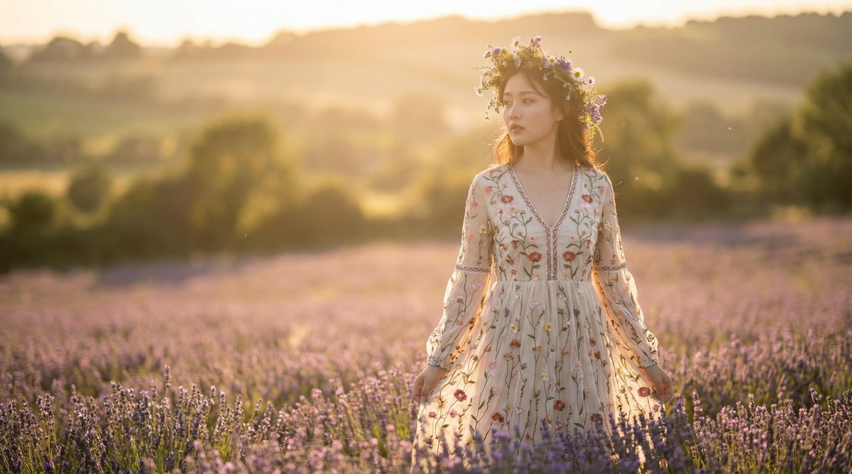 91官网生活视频：户外花海写真视频